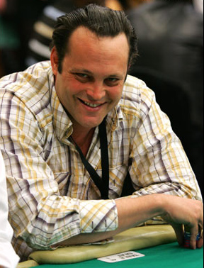 Vince Vaughn ,a poker player