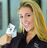 Vanessa Rousso, a poker star