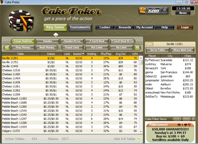 Cake Poker screenshot